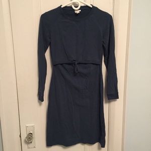 Boob Design B-Warmer Long Sleeve Nursing Dress (Extra Small)